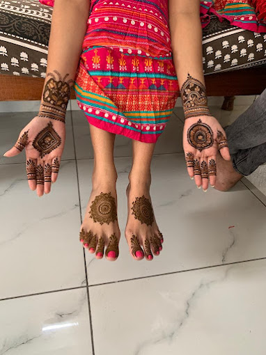 Akash Mehandi Artist in Guntur